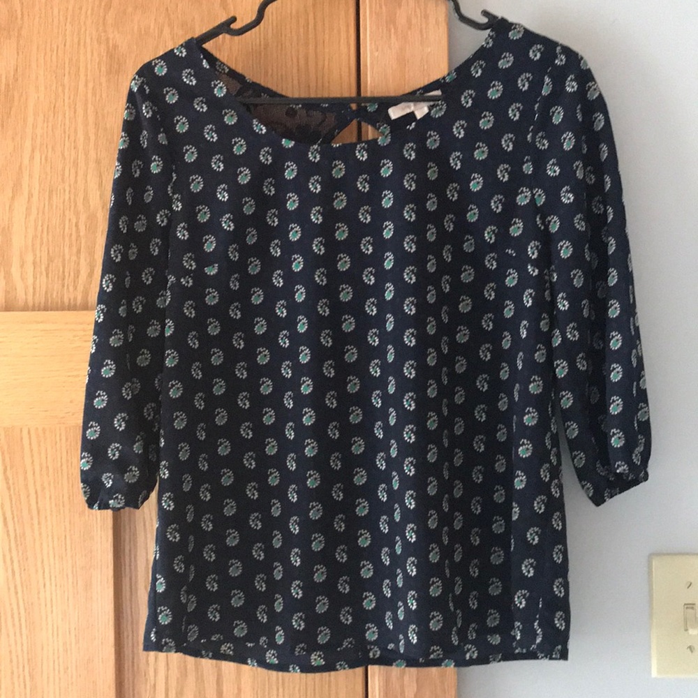 Skies Are Blue XSP paisley blouse